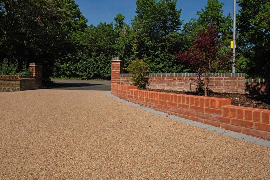 Driveway with Omega Resin (UV Stable)